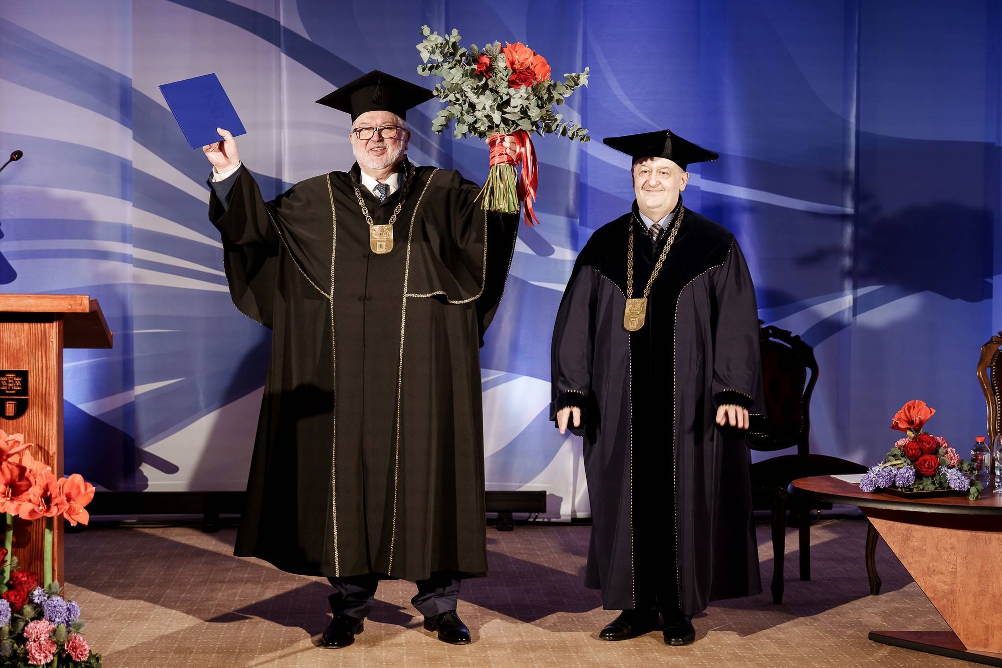 Northway Biotech CEO Prof. V. A. Bumelis Inaugurated as Honorary Doctor of Klaipėda University